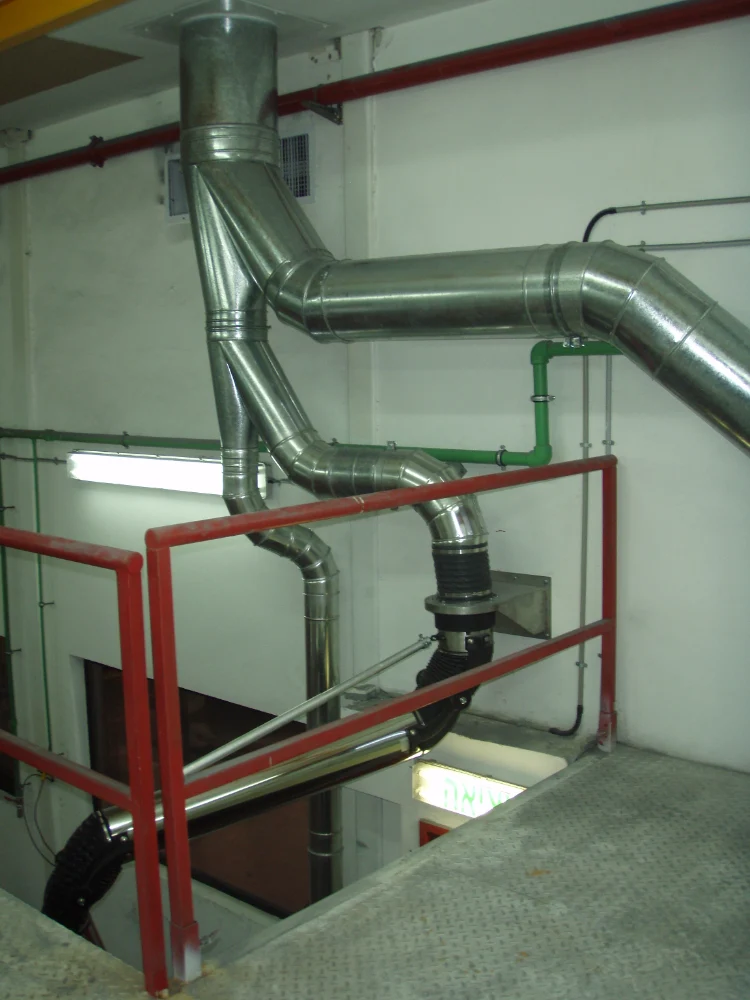 זרועות יניקה - איל אוורור תעשייתי