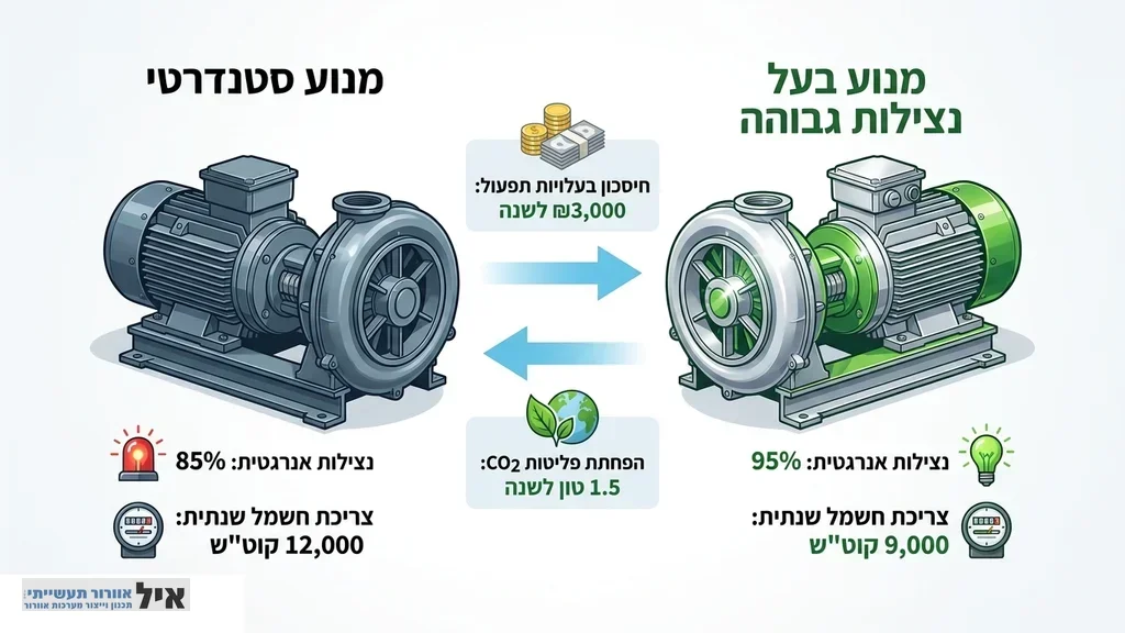 נוצר על ידי מודל בינה מלאכותית Gemini Pro מנוע מפוח תעשייתי מתקדם וחסכוני בחשמל
